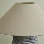 Callisto Ribbed Ceramic Table Lamp