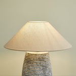 Callisto Ribbed Ceramic Table Lamp