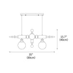 Cambridge Wooden Chandelier