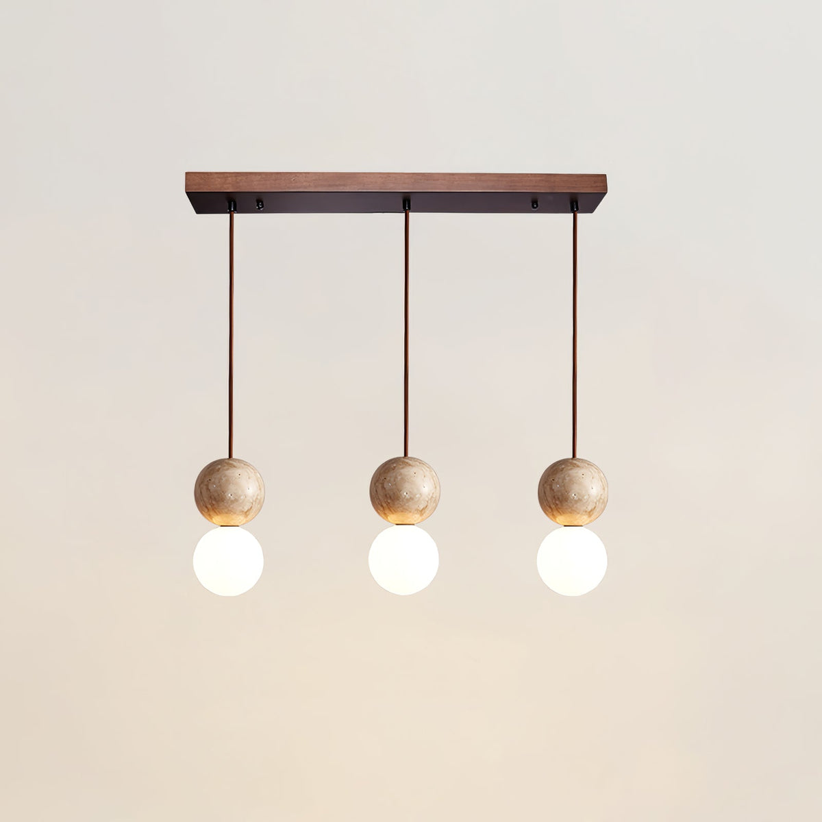 Camille Travertine Pendant Light