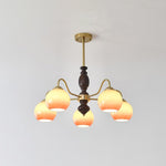 Caramel Orb Chandelier