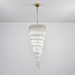Cascada Spiral Clear Chandelier