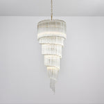 Cascada Spiral Clear Chandelier