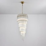 Cascada Spiral Clear Chandelier