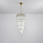 Cascada Spiral Clear Chandelier