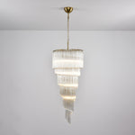 Cascada Spiral Clear Chandelier