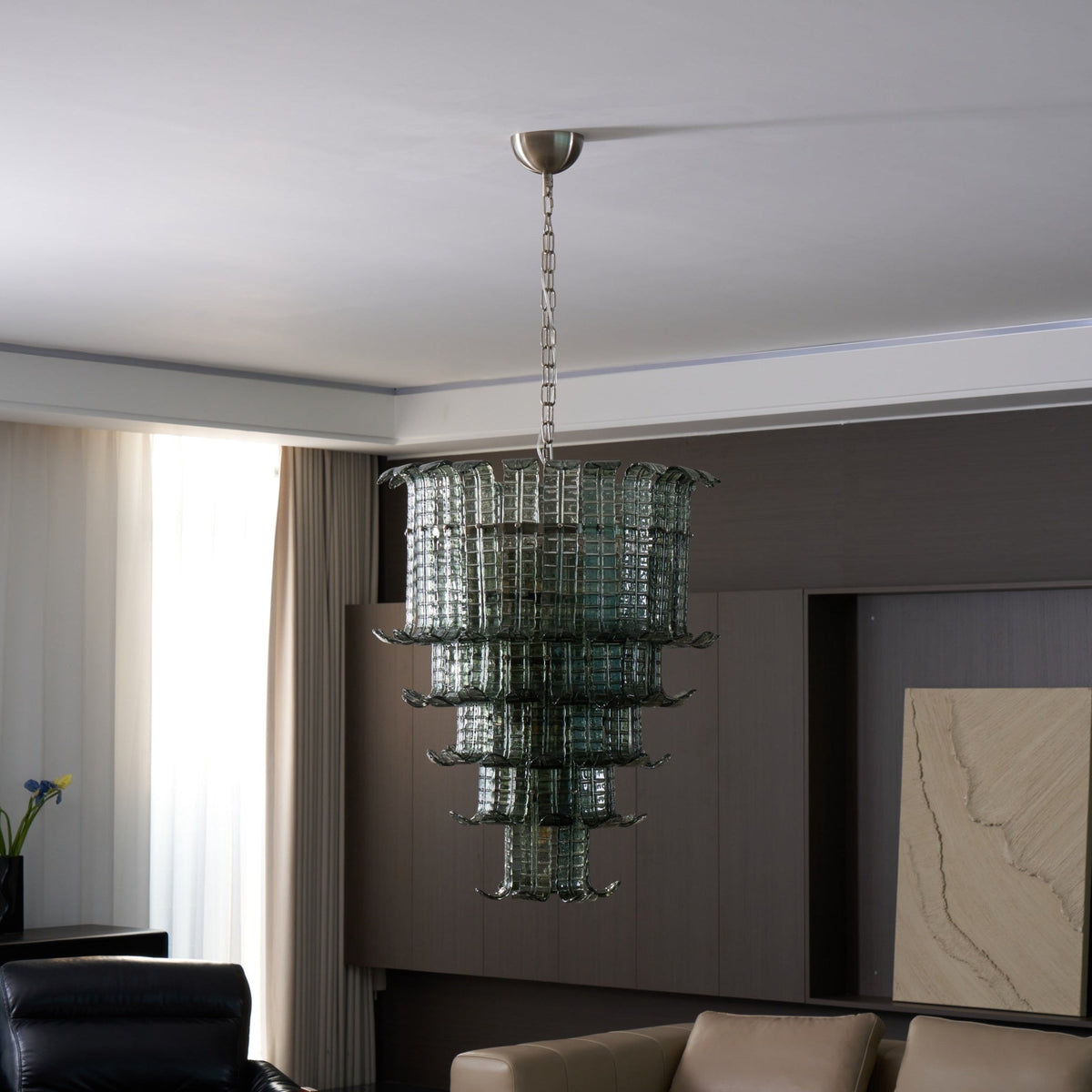 Cascade Murano Chandelier