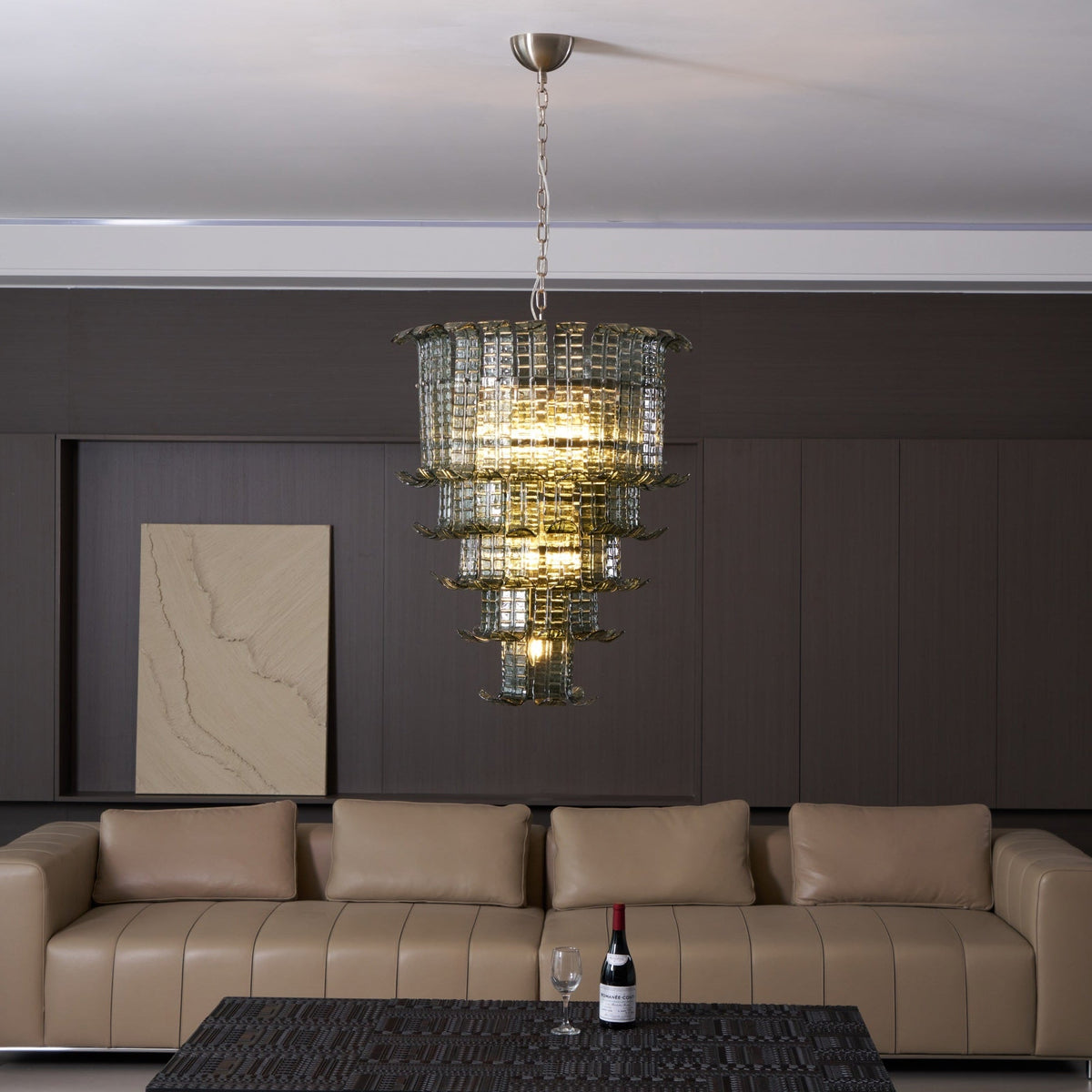 Cascade Murano Chandelier