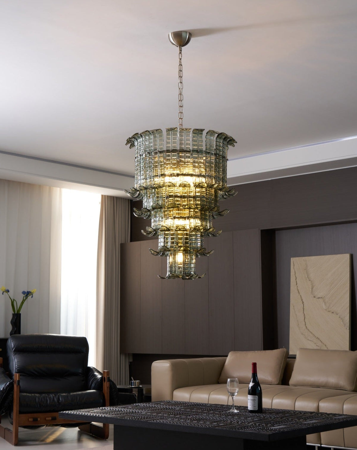 Cascade Murano Chandelier