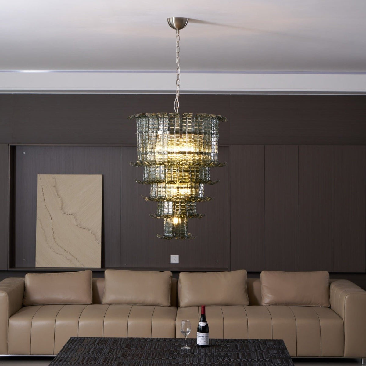 Cascade Murano Chandelier