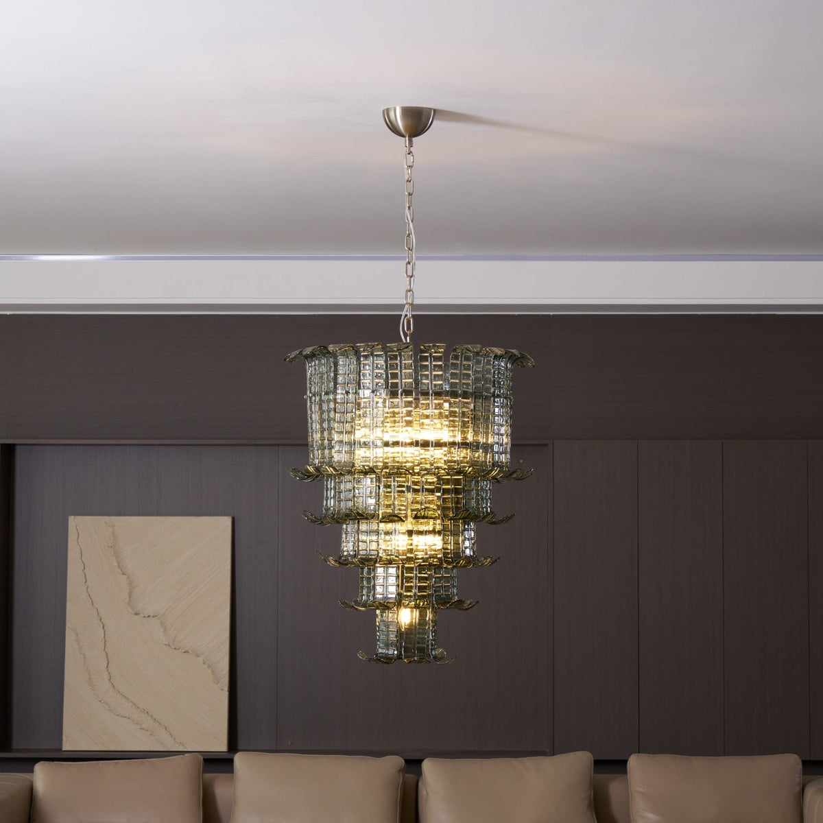 Cascade Murano Chandelier