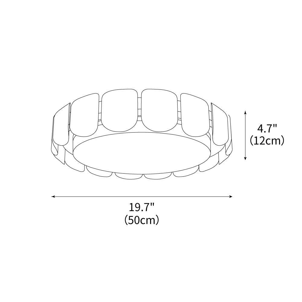 Cascadia Flare Ceiling Light