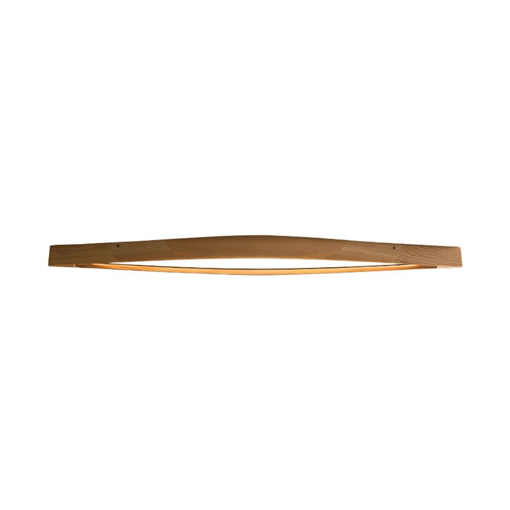 Horizon Linear Wood Ceiling Lamp 58.3"