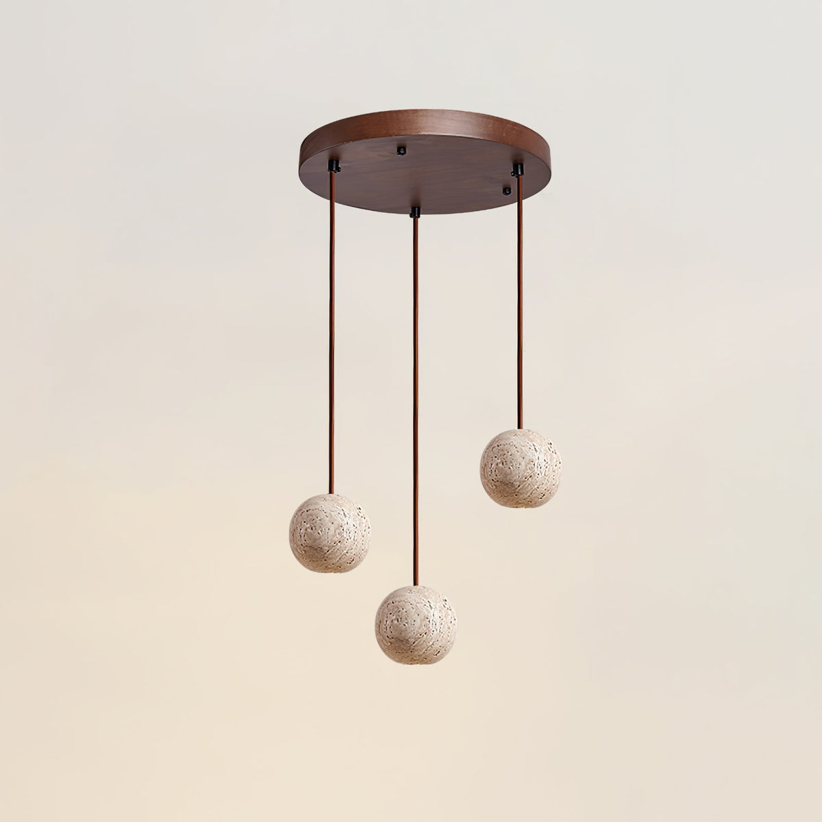 Cassia Travertine Pendant Light