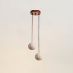 Cassia Travertine Pendant Light