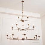 Thousand Brass Chandelier