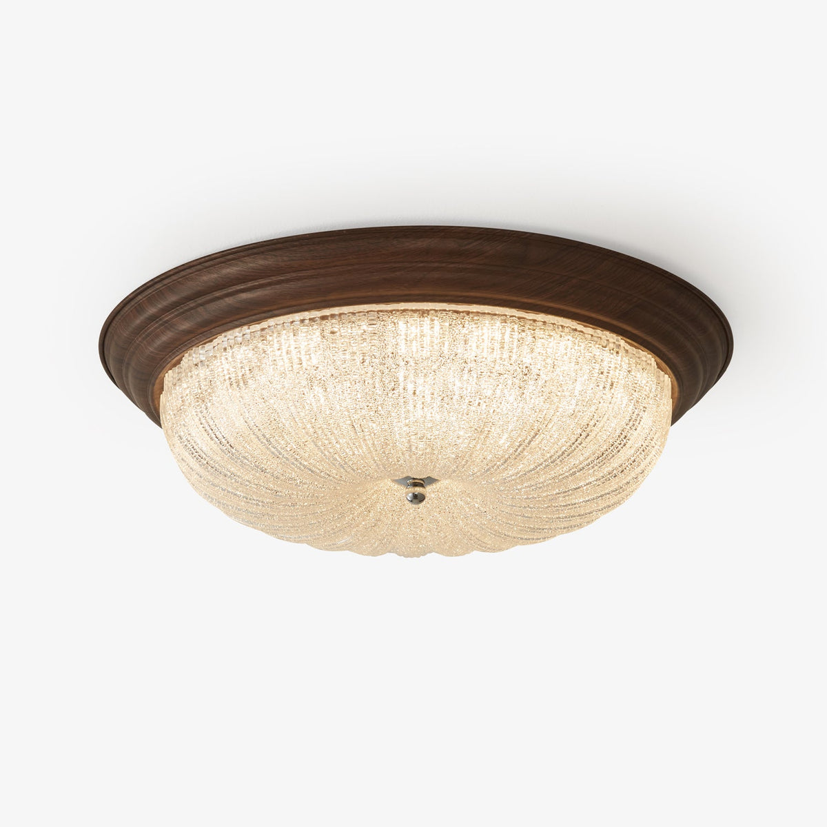Celestia Walnut Ceiling Light