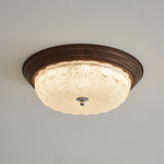 Celestia Walnut Ceiling Light