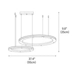 Celestial Rings Chandelier