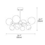 Celestial Spheres Chandelier