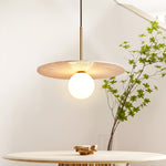 Celestial Travertine Pendant Light