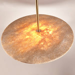 Celestial Travertine Pendant Light