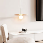Celestial Travertine Pendant Light