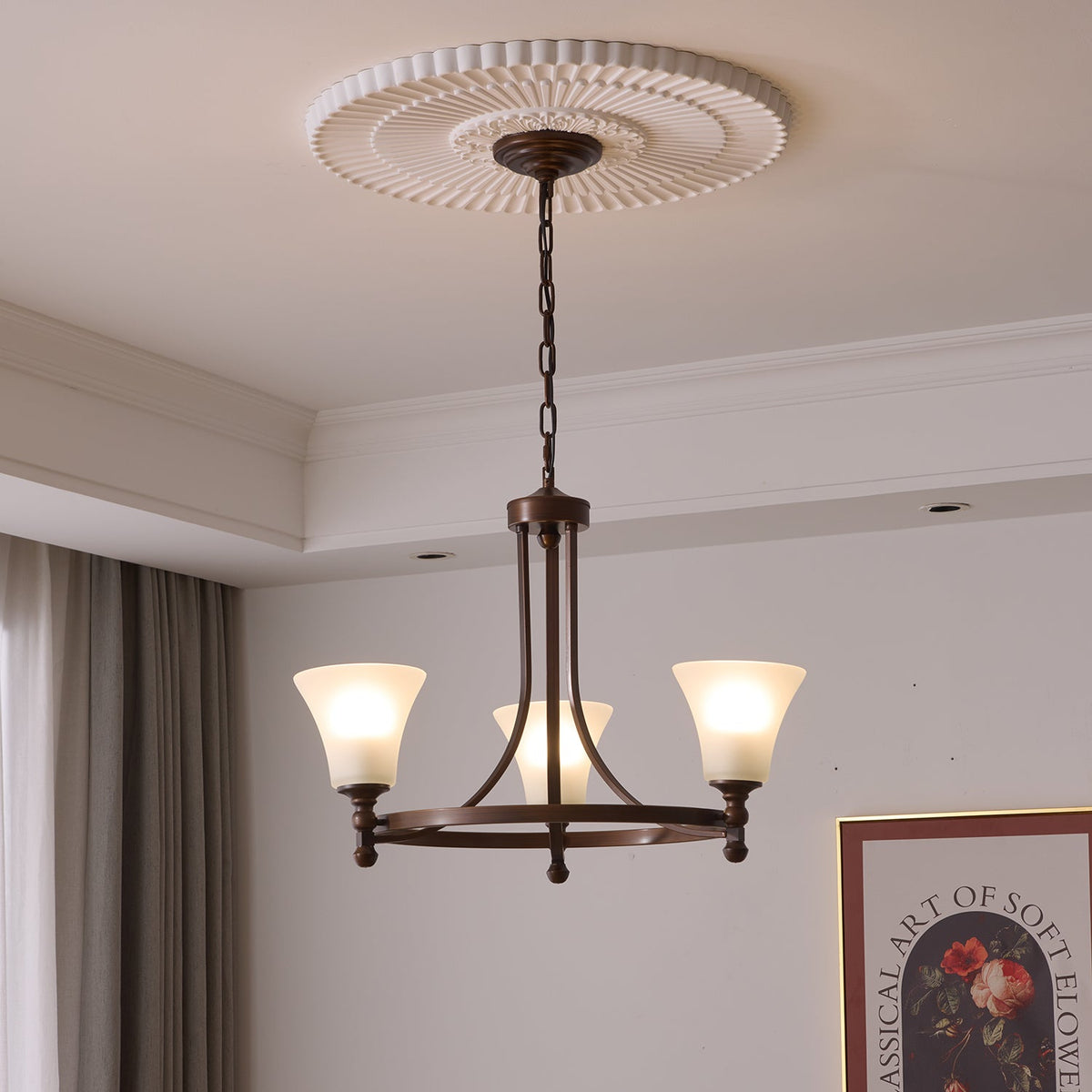 Celestine Glow Chandelier