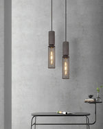 Cement Mesh Pendant Light