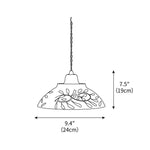 Ceramics Campbell Pendant Lamp 9.4"