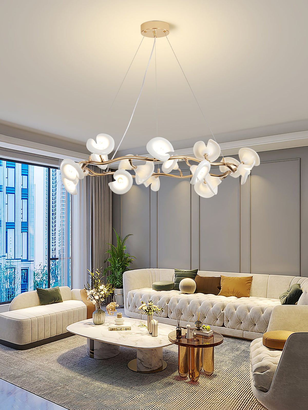 Cerisium Blossom Chandelier