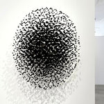 Charcoal Shape O Chandelier