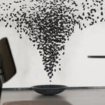 Charcoal Shape Hourglass Chandelier