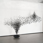 Charcoal Shape Hourglass Chandelier