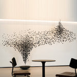 Charcoal Shape Hourglass Chandelier