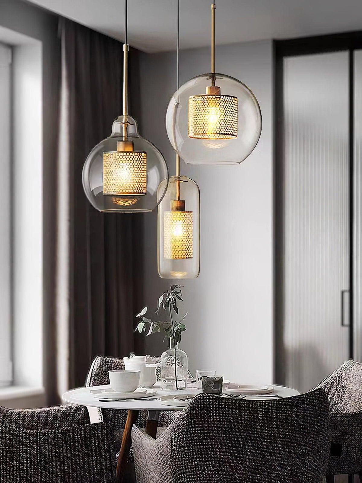 Chiswick Glass Pendant Light