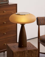 Cielo Wooden Rechargeable Table Lamp