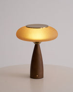 Cielo Wooden Rechargeable Table Lamp