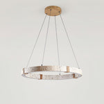 Circle Travertine Pendant Lamp