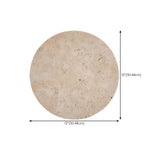 Circle Travertine Wall Lamp
