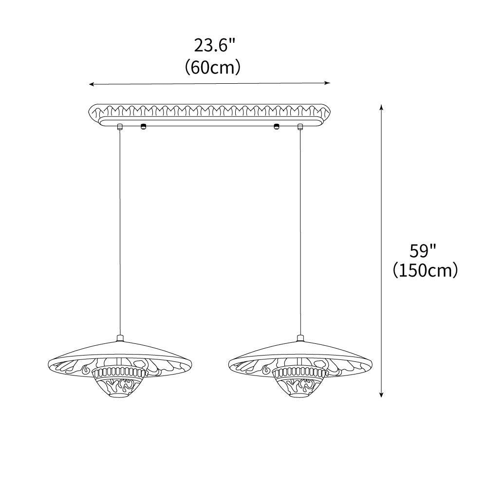 Classic Flying Saucer Pendant Lamp