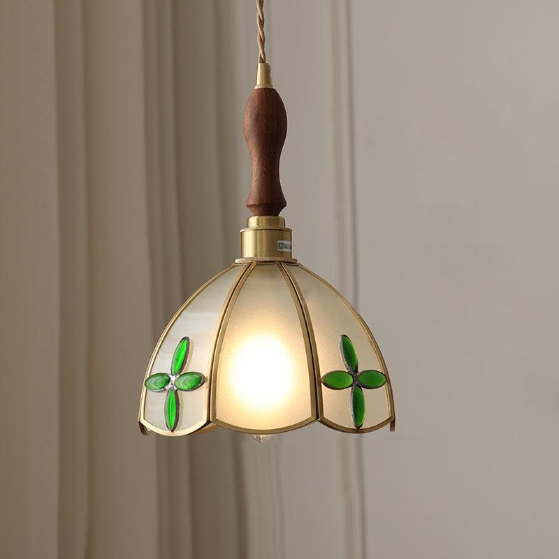 Colorful Stained Glass Pendant Light