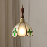 Colorful Stained Glass Pendant Light