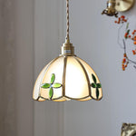 Colorful Stained Glass Pendant Light