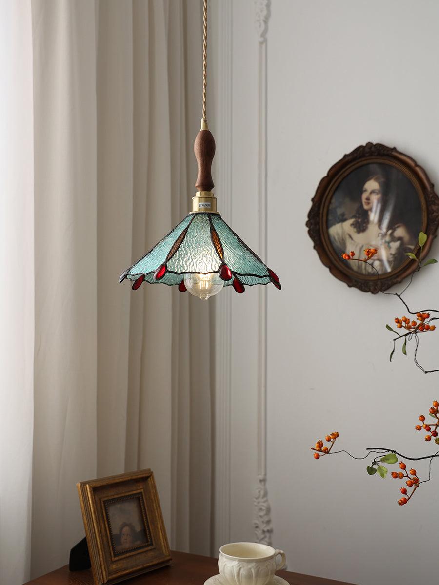 Colorful Stained Glass Pendant Light