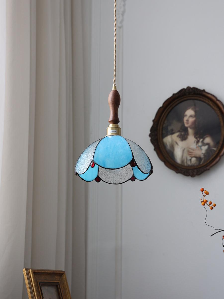 Colorful Stained Glass Pendant Light