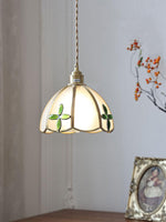 Colorful Stained Glass Pendant Light