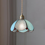 Colorful Stained Glass Pendant Light