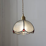 Colorful Stained Glass Pendant Light