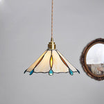Colorful Stained Glass Pendant Light
